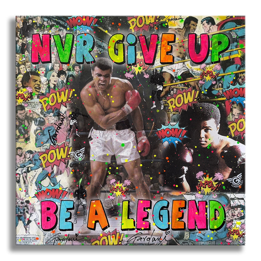 Ali the legend  - Original Painting on canvas