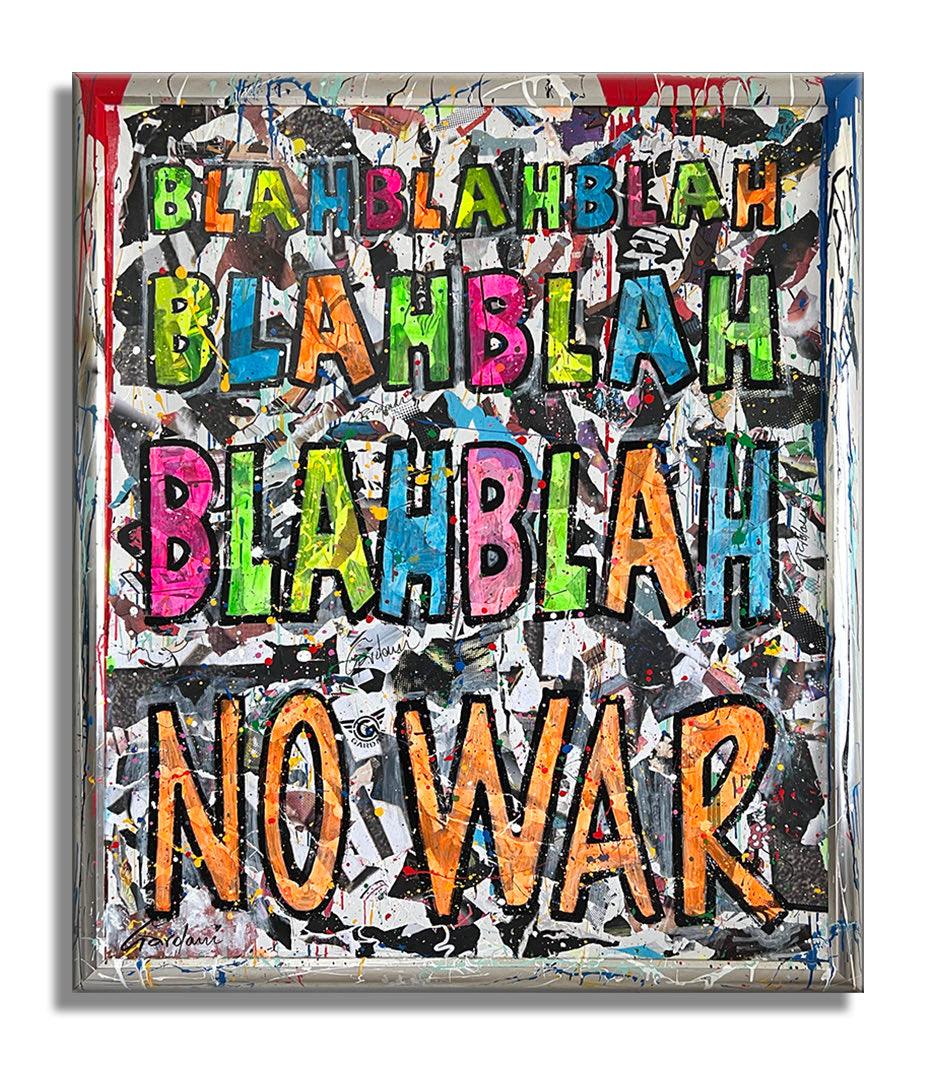 Blah no War - Original Painting on Canvas