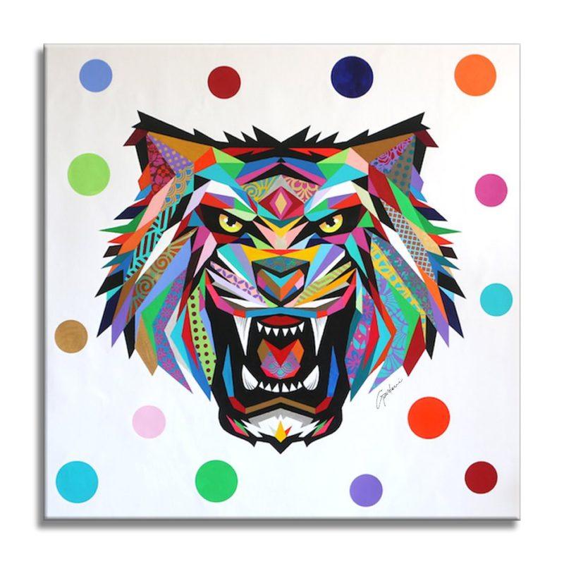 Tiger Brazil - Giclee Print on Canvas or Paper