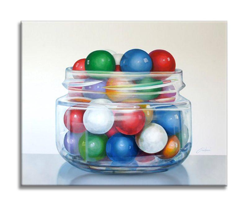 Bubble Gum Run - Giclee Print on Canvas or Paper