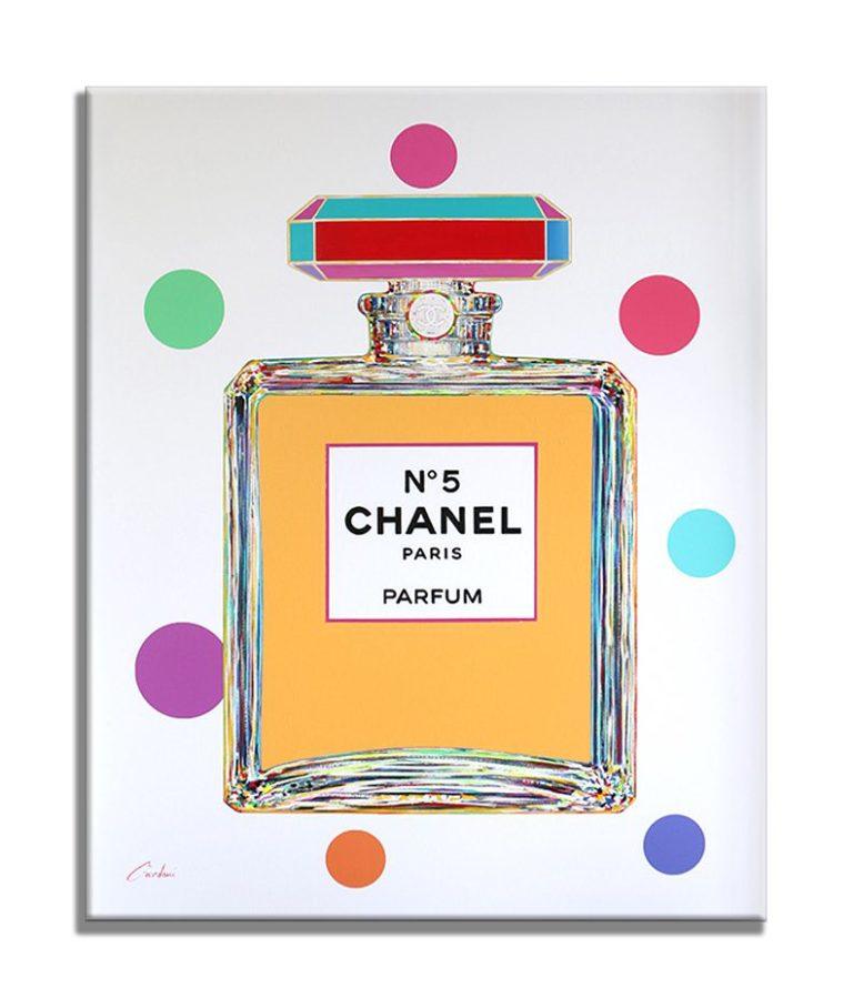 Chanel Snow – Peinture originale sur toile