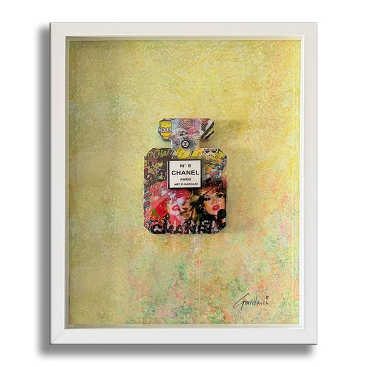 Chanel Love - Pintura/escultura 3D original