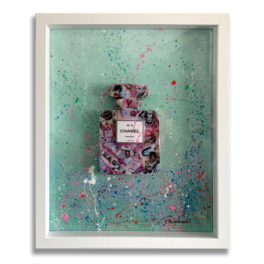 Chanel  N5 Paris- Original 3D Painting/Sculpture