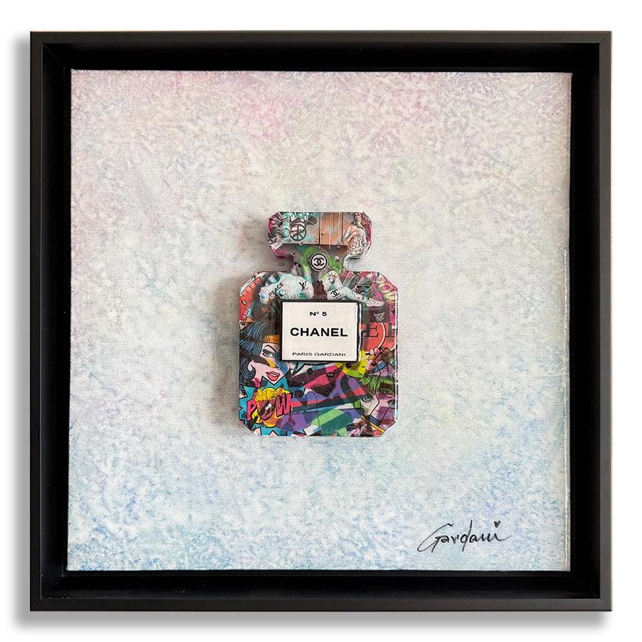 Chanel N5 Resolution - Peinture/Sculpture 3D originale