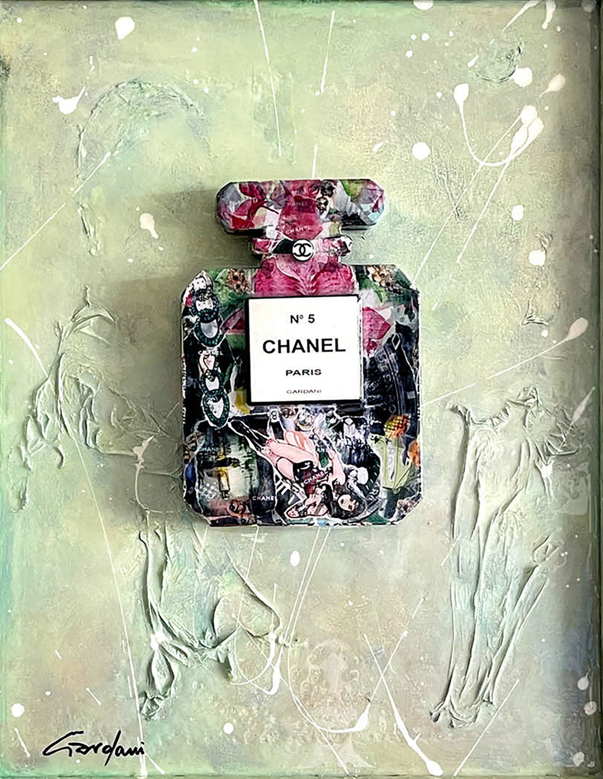 Chanel  N5 Wonder - Giclee Print on Canvas or Paper