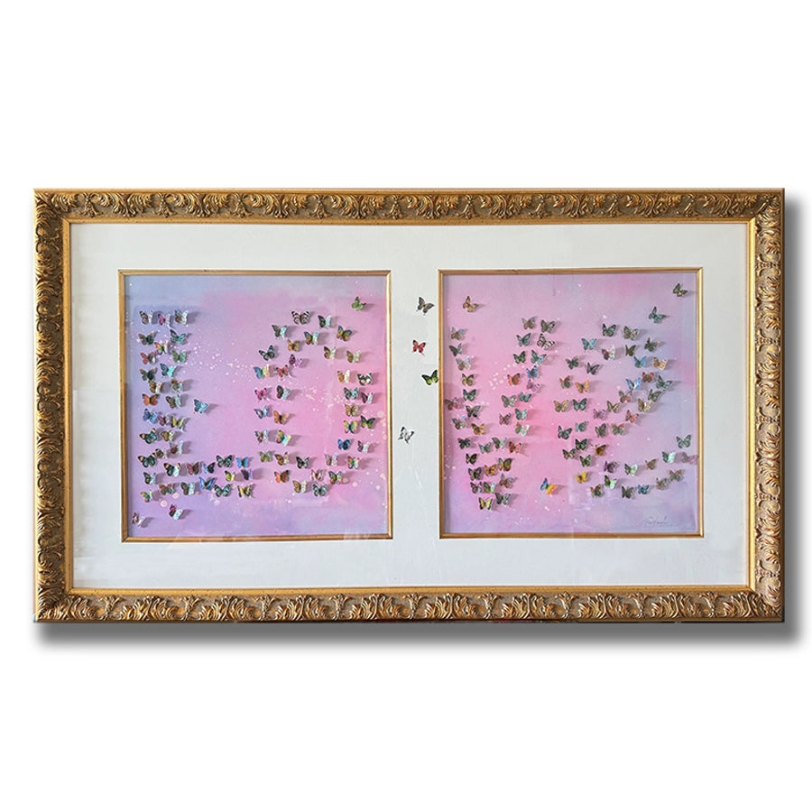 Classic Love - Unique 3D Wall Sculpture (Copy)