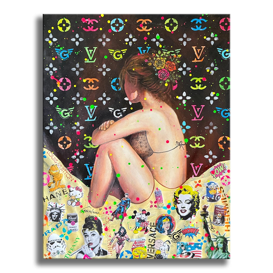 Decisions - Original Painting on canvas