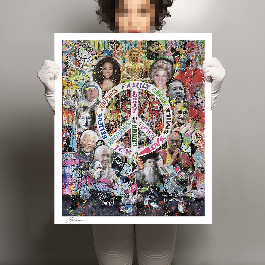 Family First - Giclee Print on Canvas or Paper