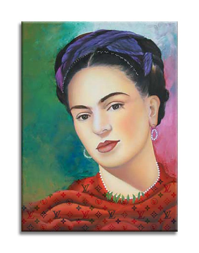 Frida Kahlo Passion - Original Painting on Canvas