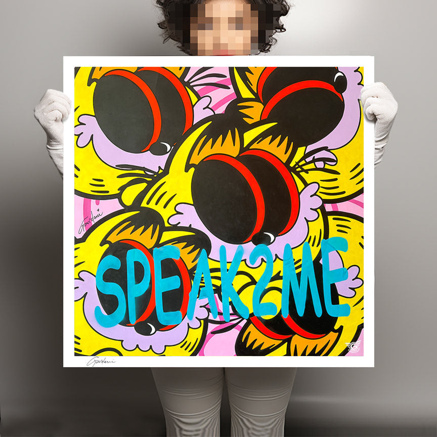 Garfield Speak to me - Giclee Print on Canvas or Paper