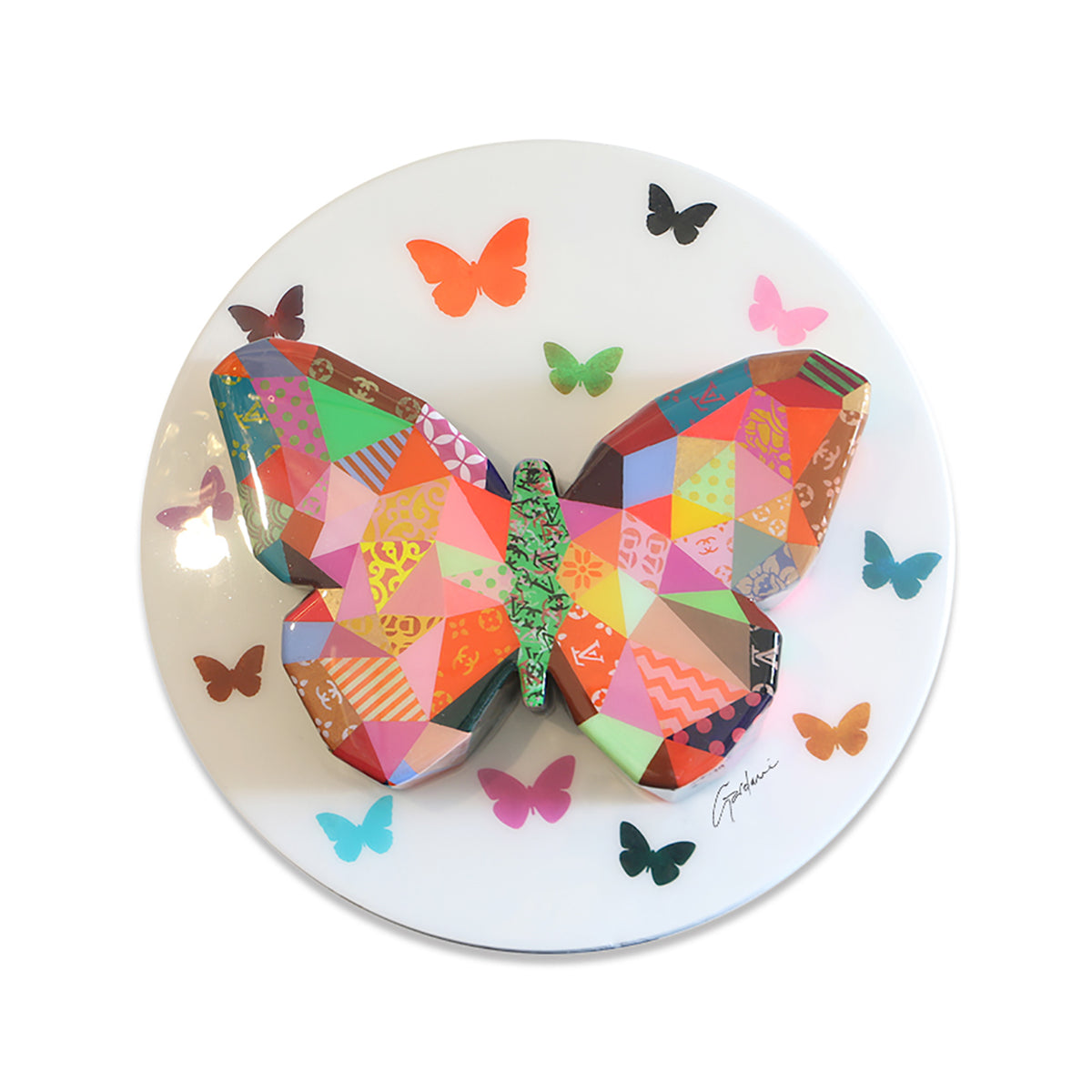 Gigi butterfly – Original 3D Wall Sculpture