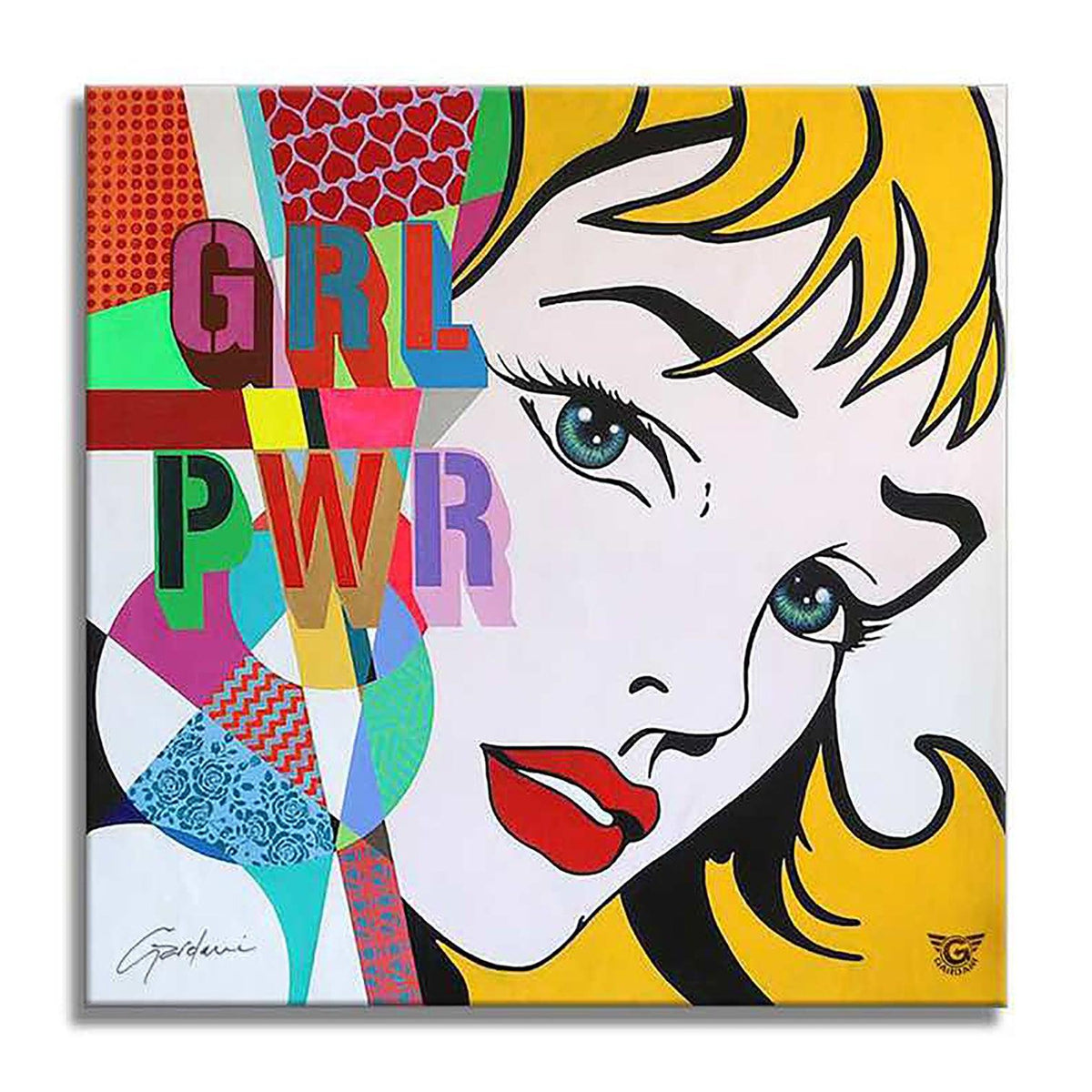 Girl Power – Peinture originale sur toile