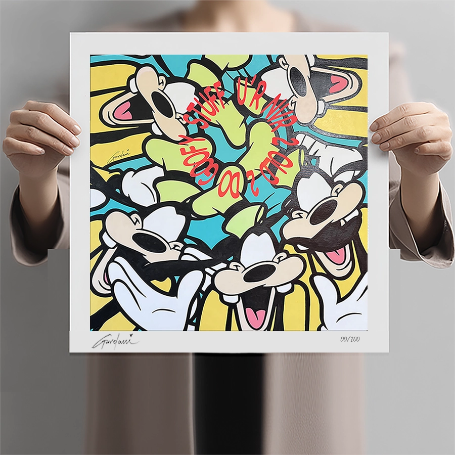 Goofy Stuff - Giclee Print on Canvas or Paper