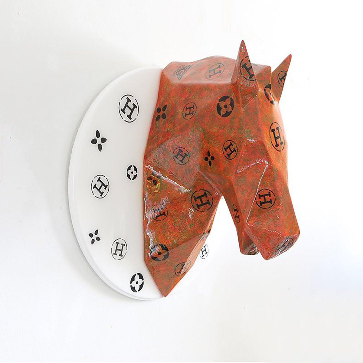 Hermes Horse - 3D Painting Sculpture – Limited Edition