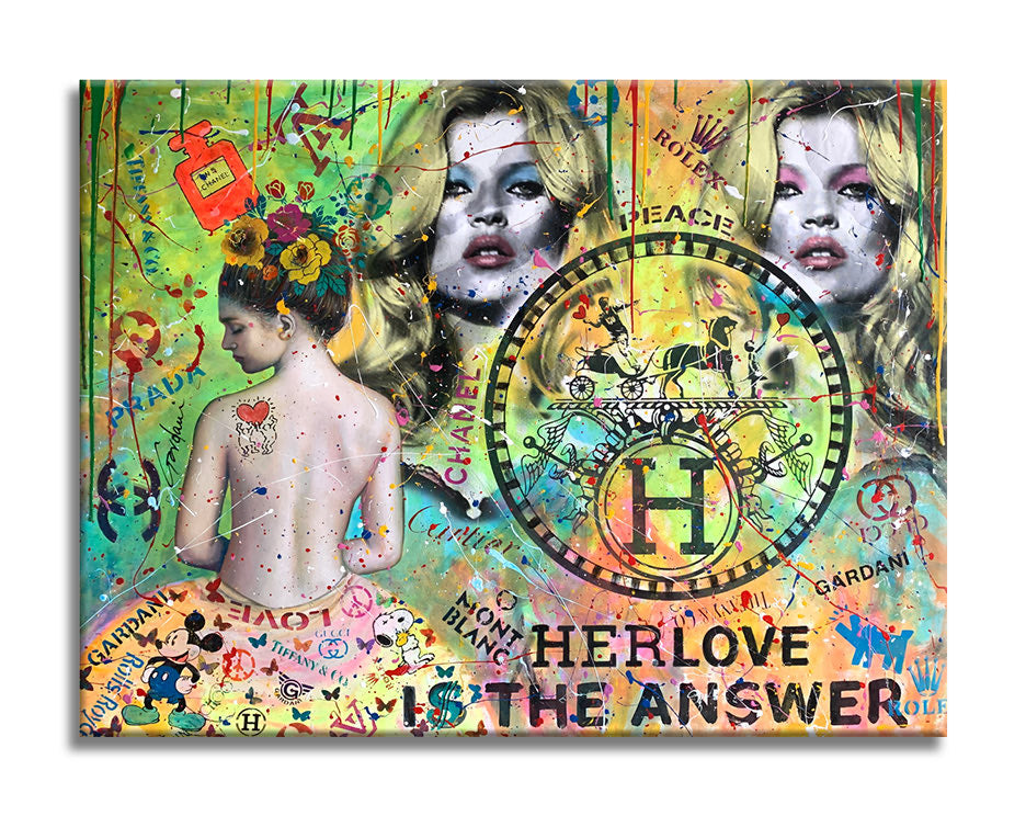 Hermes is the Answer – Original Painting on canvas