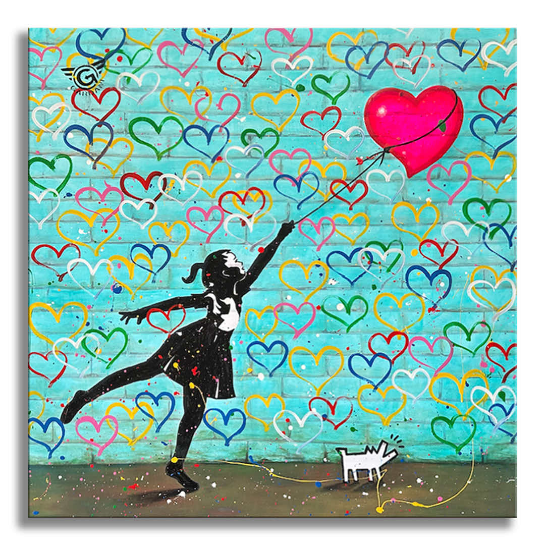 Hold my Heart - Original Painting on Canvas