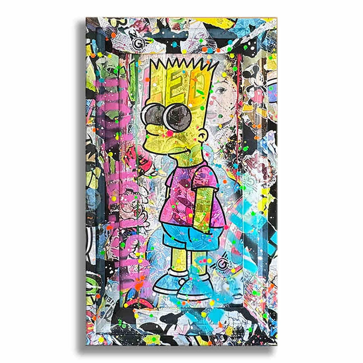 Just be You Bart - Original Painting on Canvas