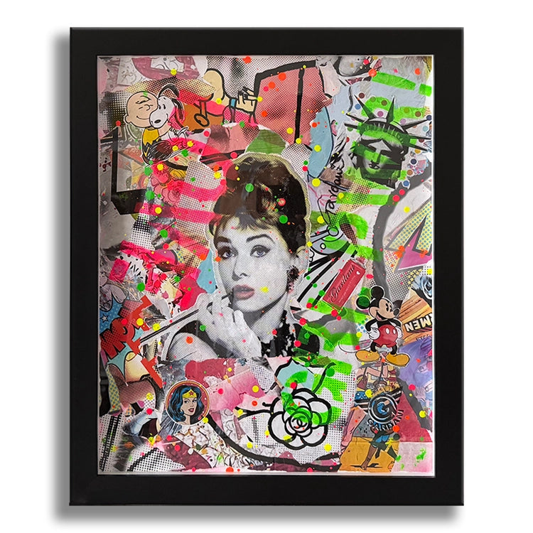 Liberty Audrey - Original Painting on paper