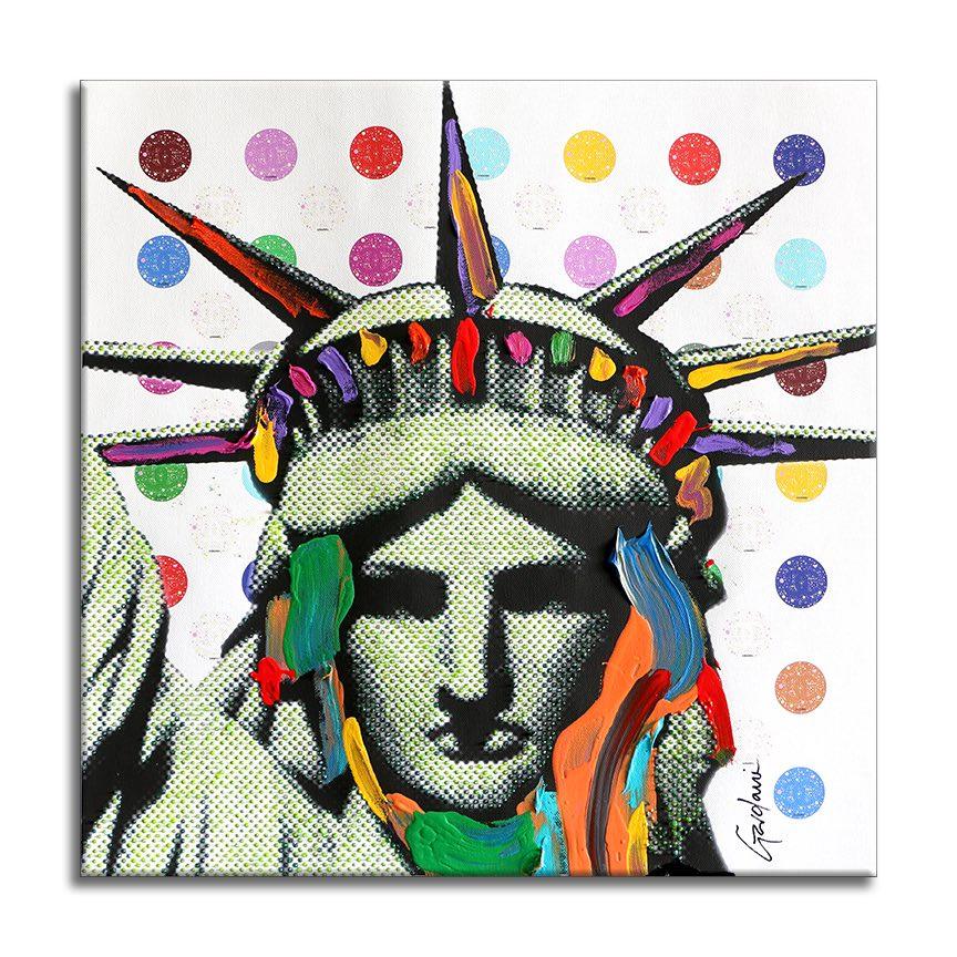 Liberty Underwater - Giclee Print on Canvas or Paper