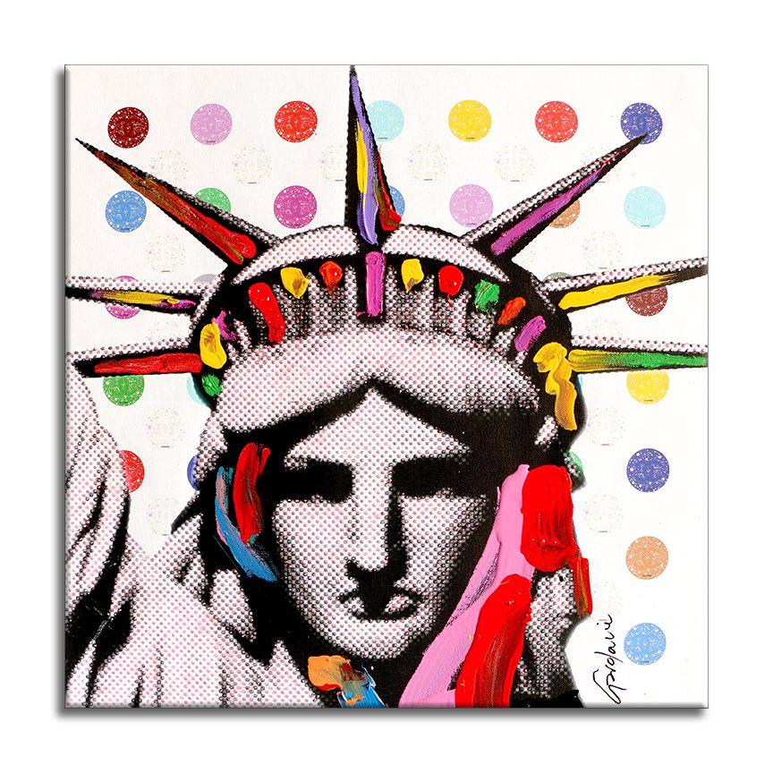 Liberty Diamond -  Original Painting on Canvas