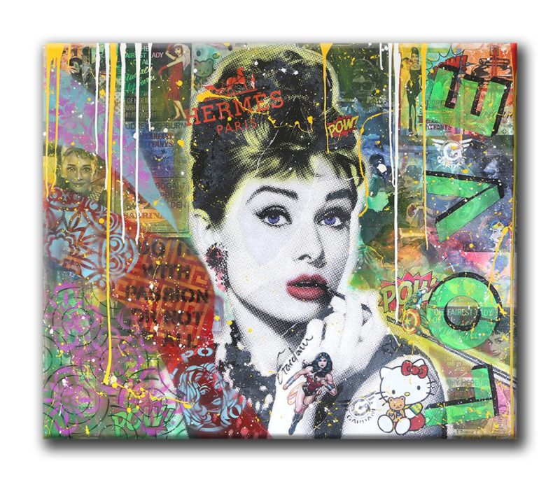 Love Audrey – Original Painting on canvas