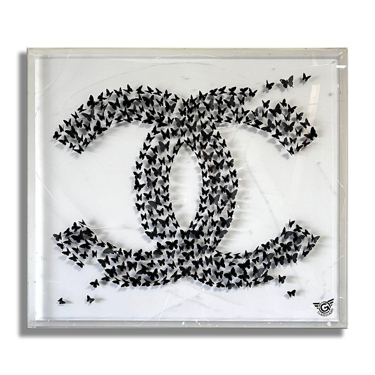 Chanel Symphony Garden - Unique 3D Wall Sculpture