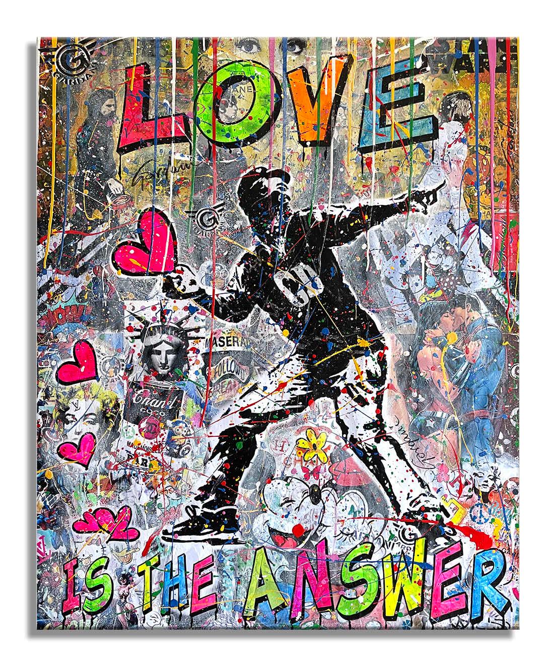 Love is the Answer - Original Painting on Canvas