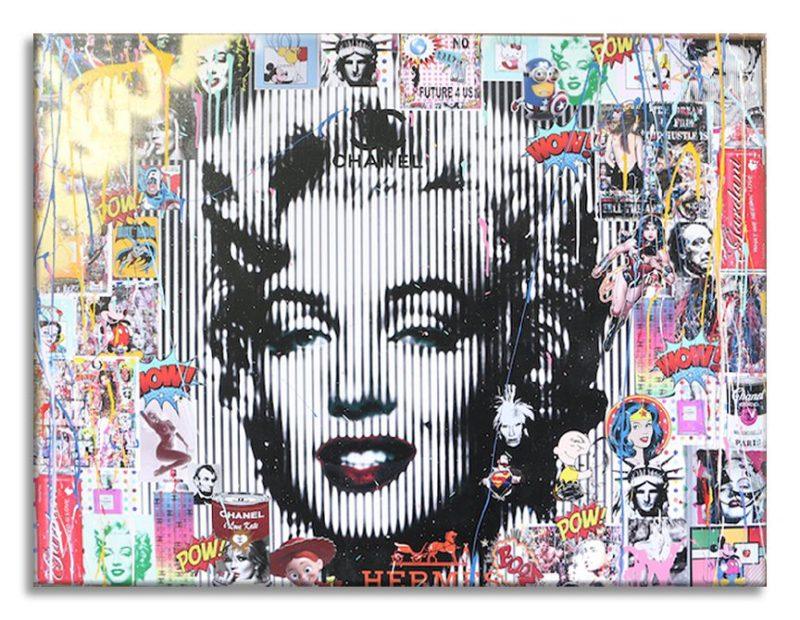 Magic Marilyn - Original Painting on canvas