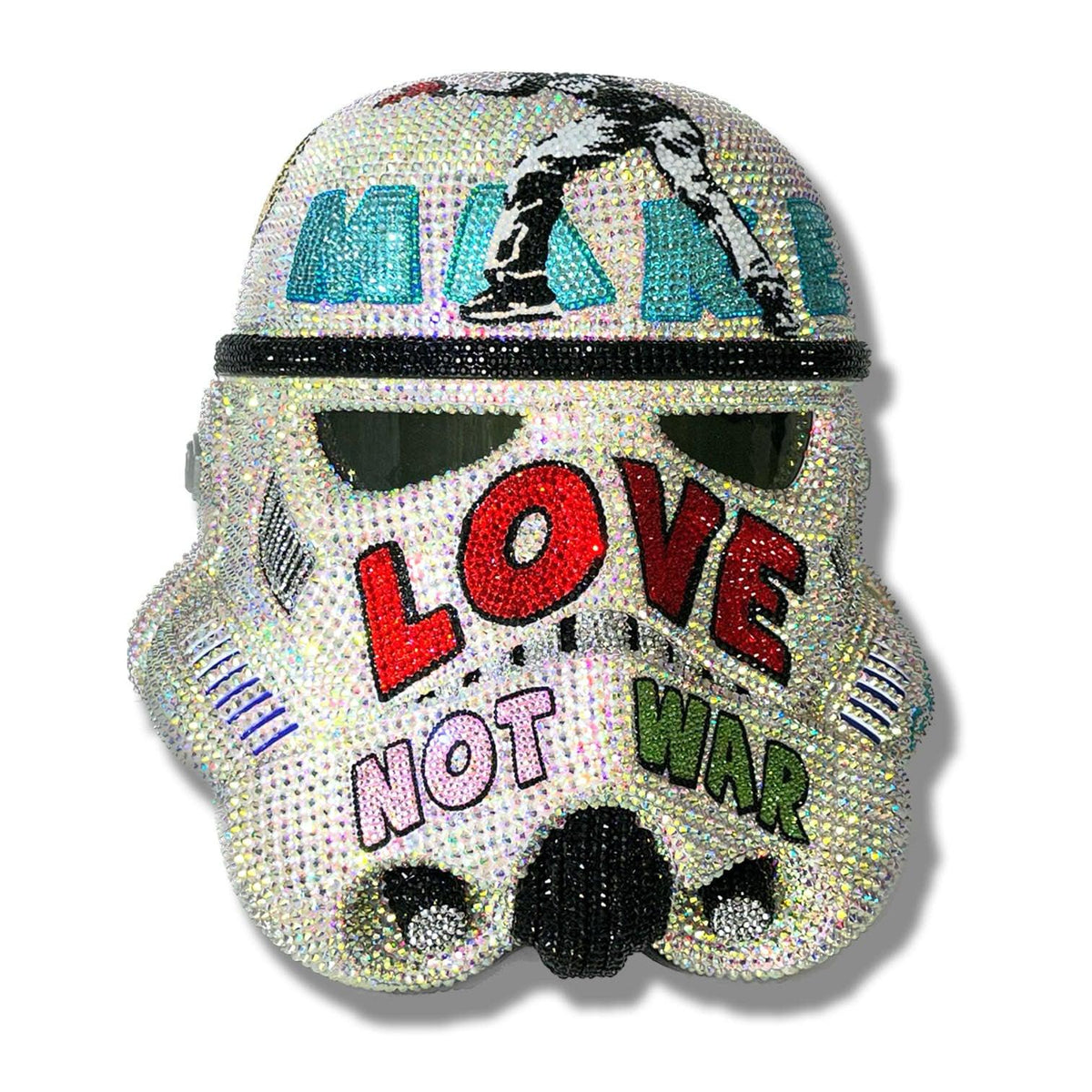 Make Love not War – Original Swarovski Sculpture