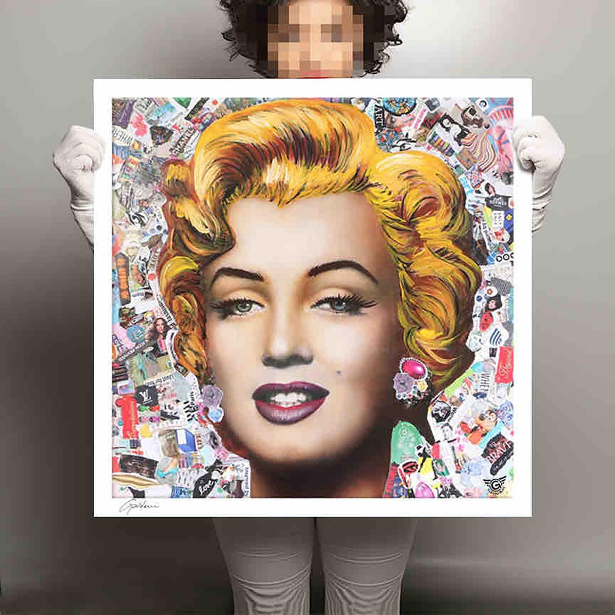 Marilyn Allure - Giclee Print on Canvas or Paper