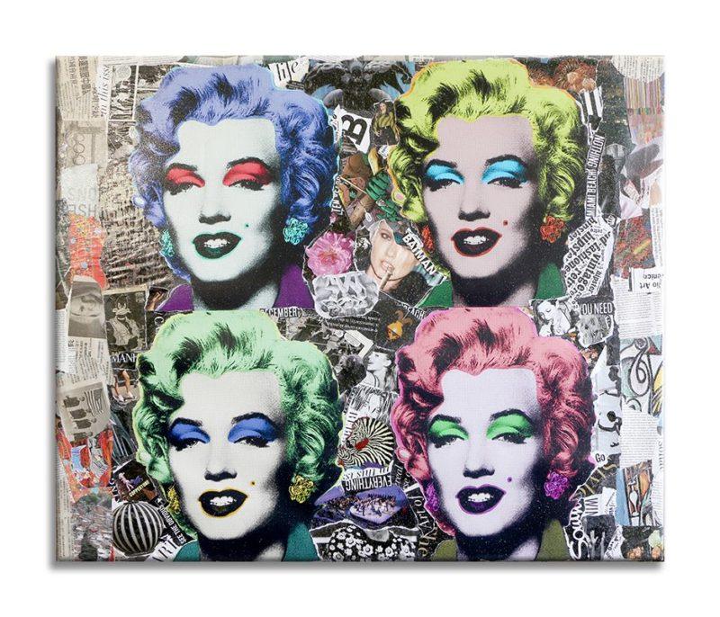 Marilyn Vintage - Original Painting on canvas