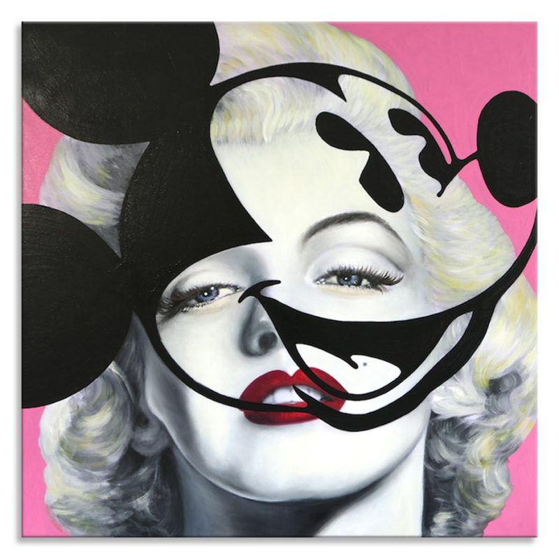 Marilyn Mouse  - Original Painting on canvas