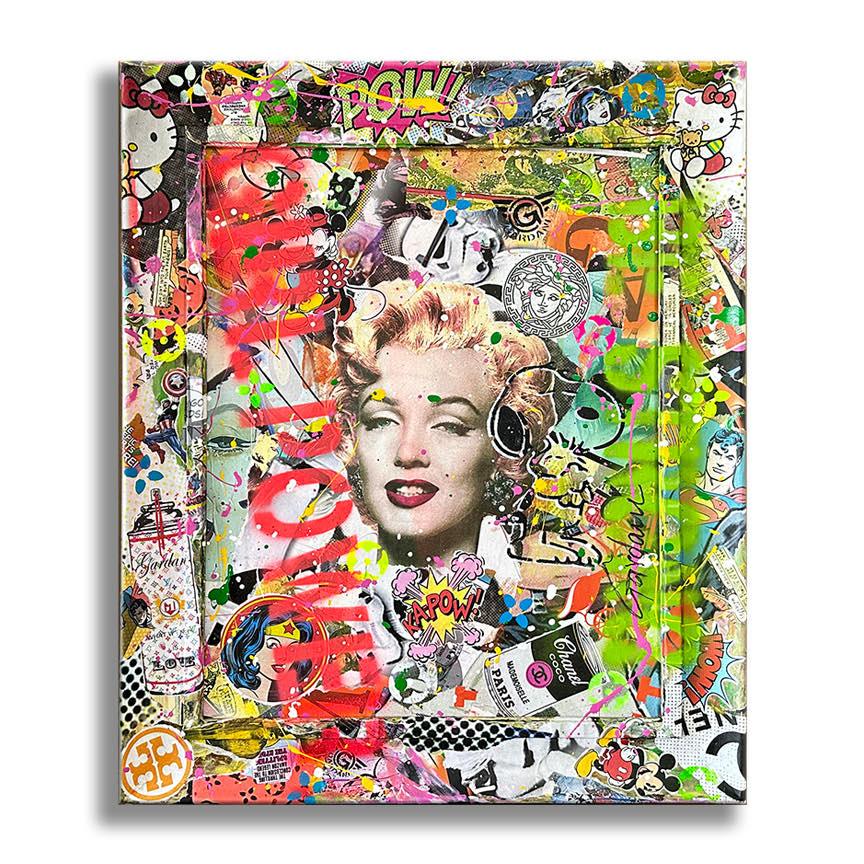 Marilyn Girl Power – Original Painting on canvas