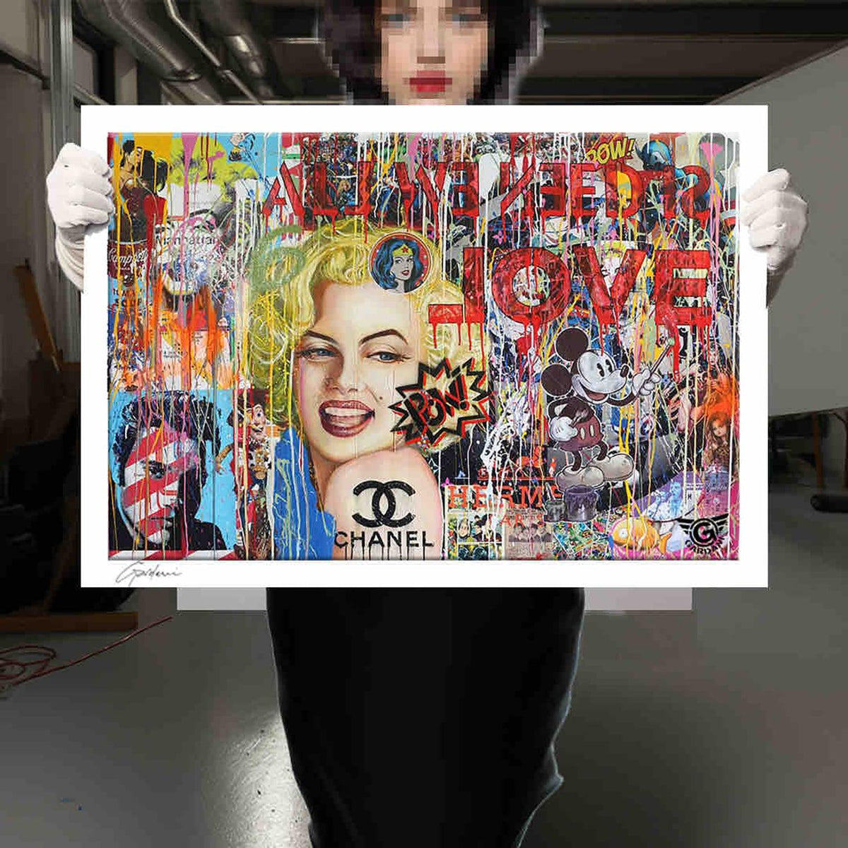 Marilyn Love - Giclee Print on Canvas or Paper