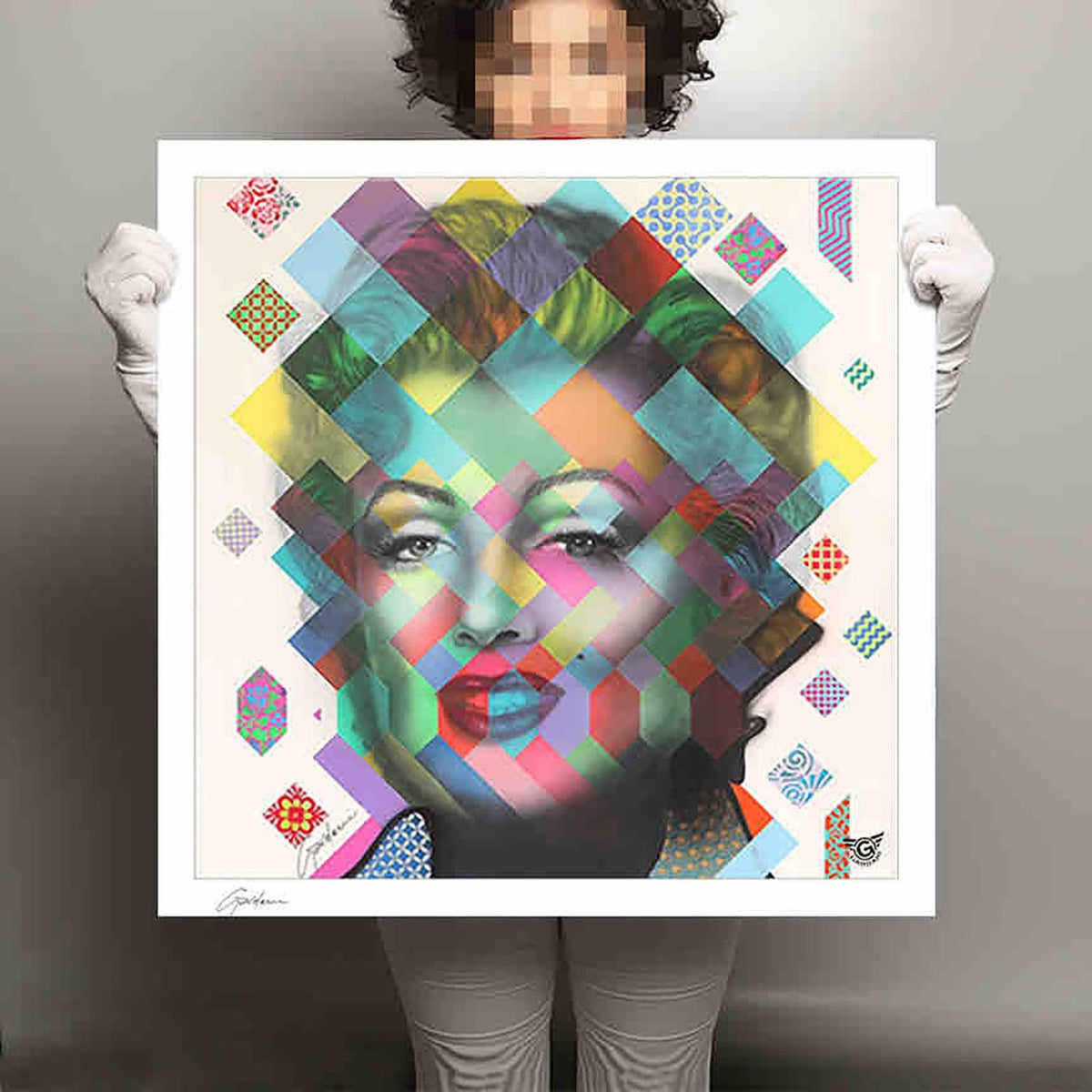 Marilyn Paris - Impresión Giclée sobre lienzo o papel