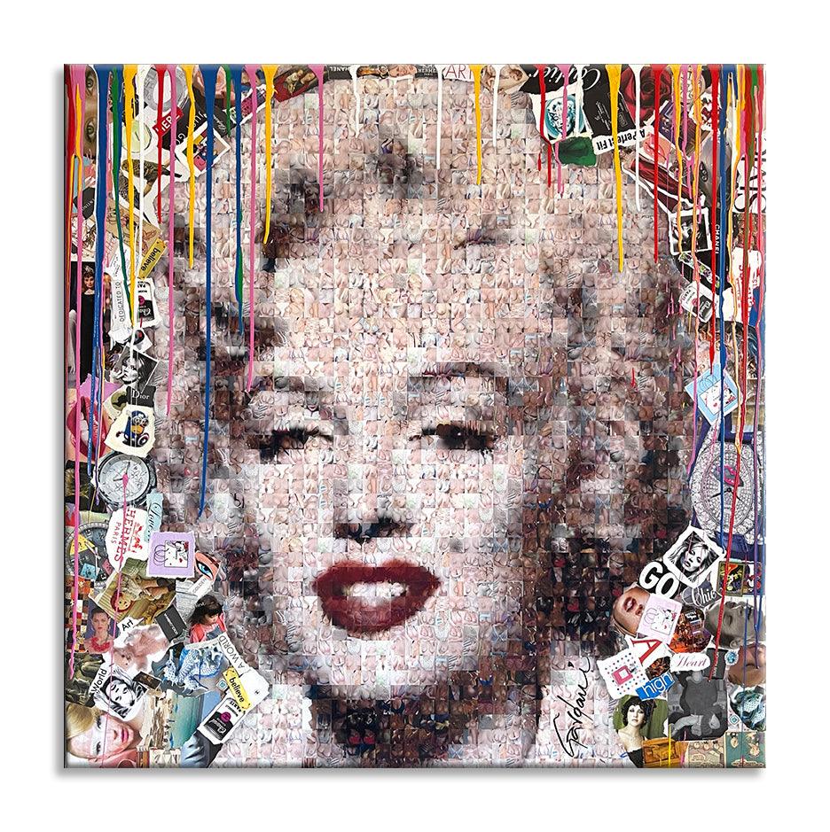 Marilyn Pompeii - Original Painting on Canvas