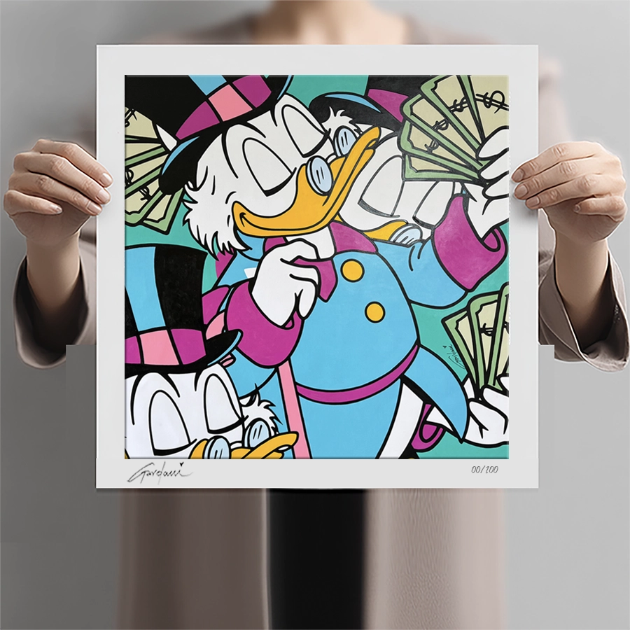 McDuck Dreams - Giclee Print on Canvas or Paper