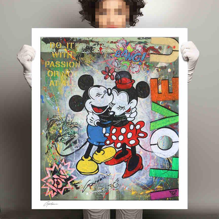 Power Beauty - Impression giclée sur toile ou papier