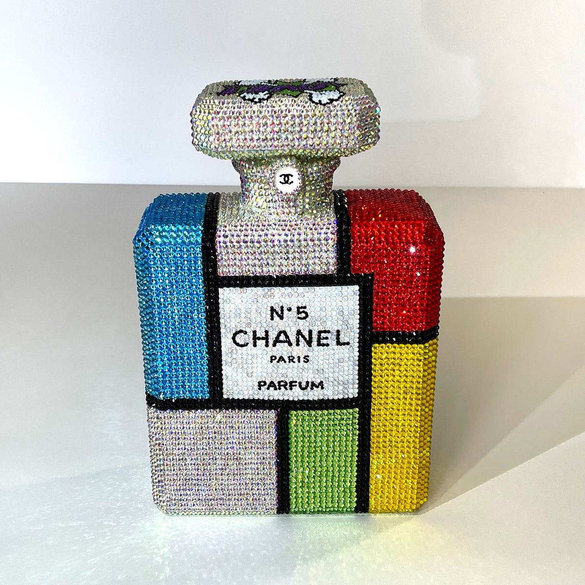 More Chanel Time  – Original Swarovski Sculpture (side 1)