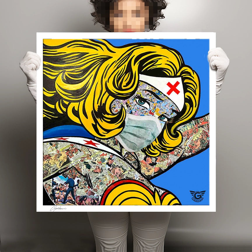 Nurse Power - Giclee Print on Canvas or Paper