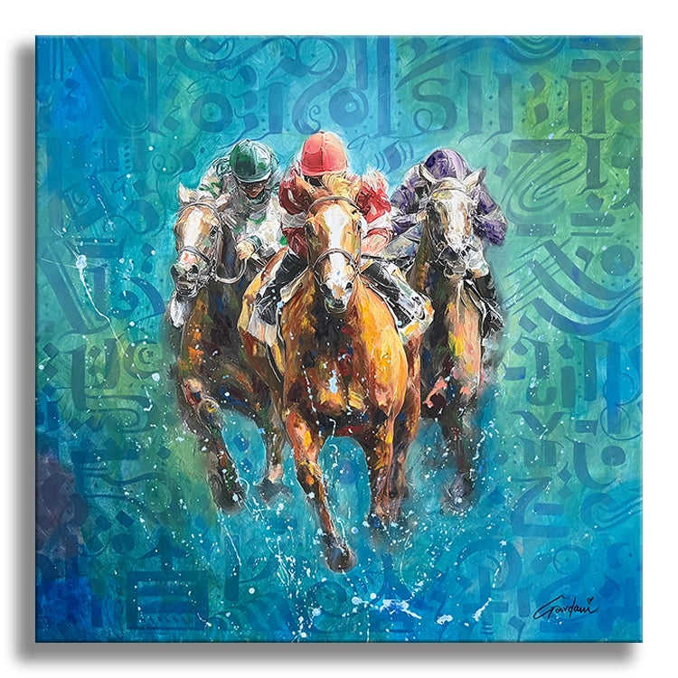 Imagina - Pintura original sobre lienzo 