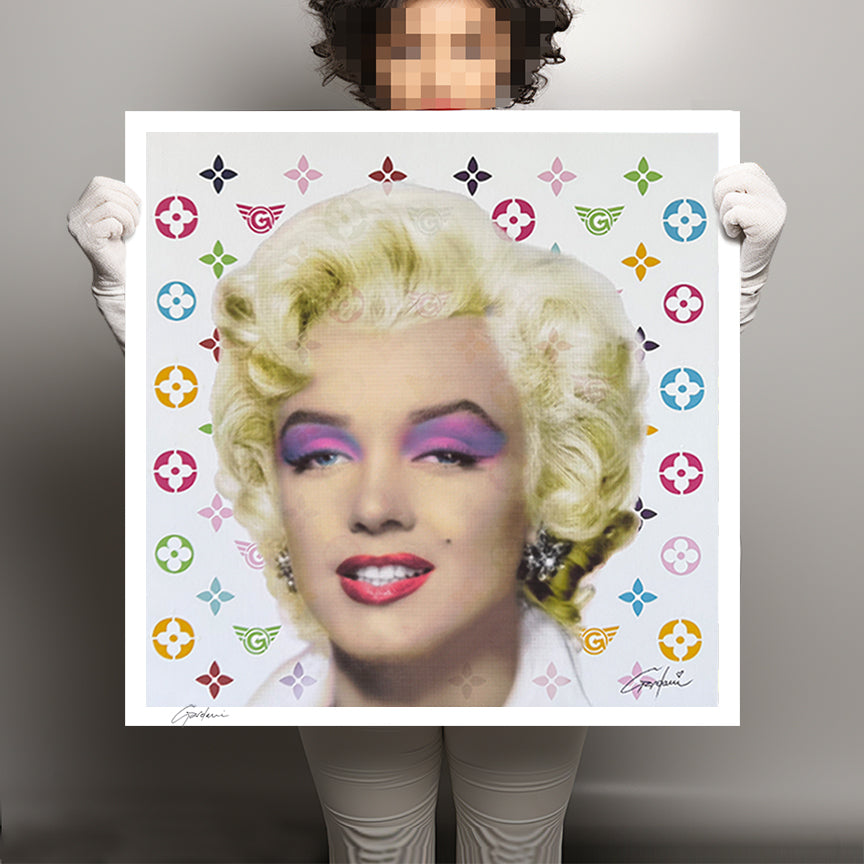 Marilyn A Love Story - Giclee Print on Canvas or Paper