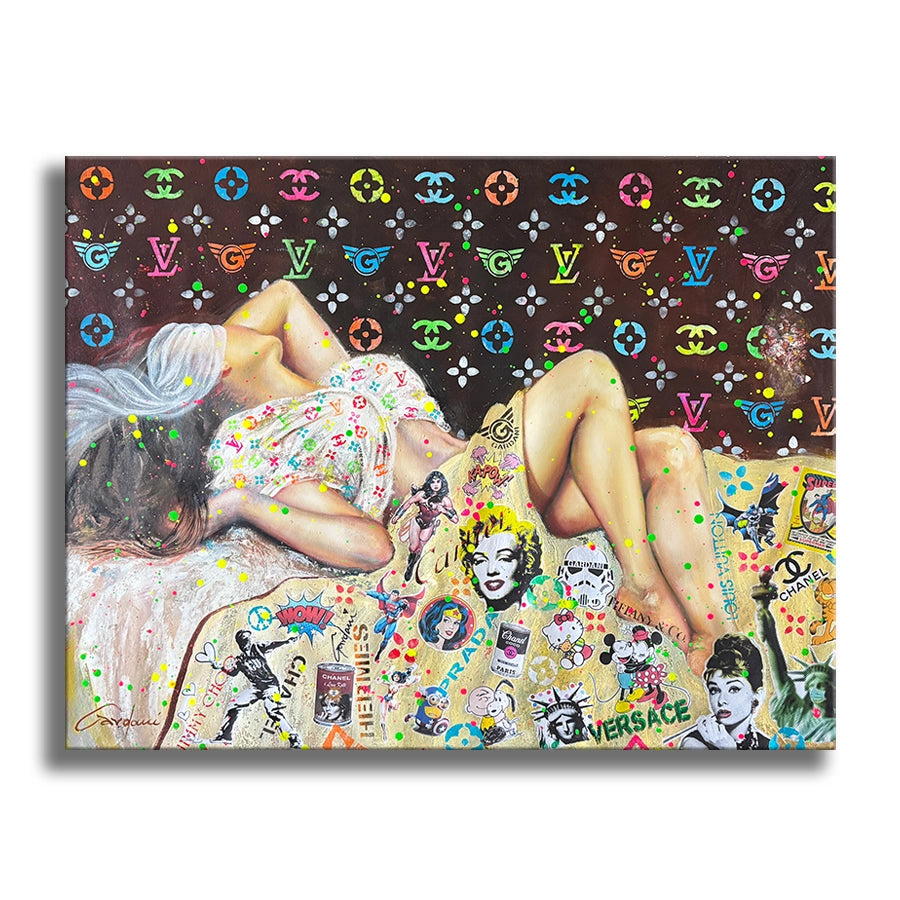 Quite Place - Original Painting on canvas