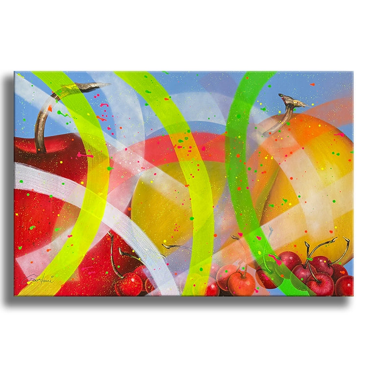 Cartier Audrey Marilyn Kate - Peinture Originale sur Toile PopArt 