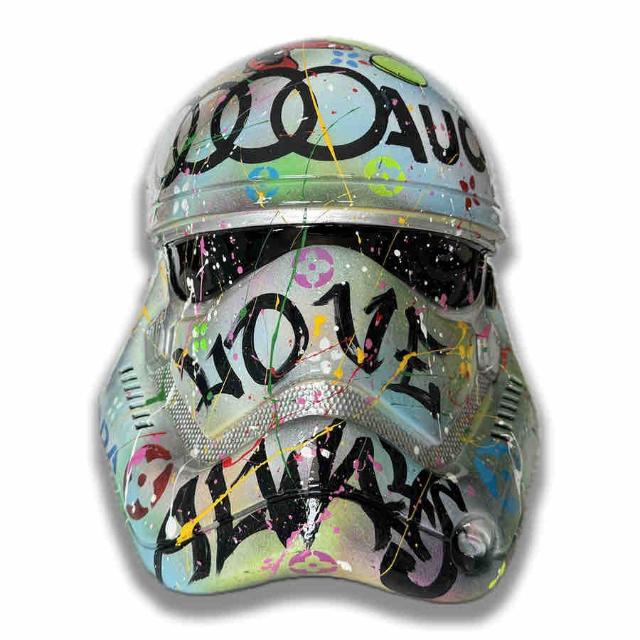 Star Wars Peace &amp; Love - Sculpture 3D originale