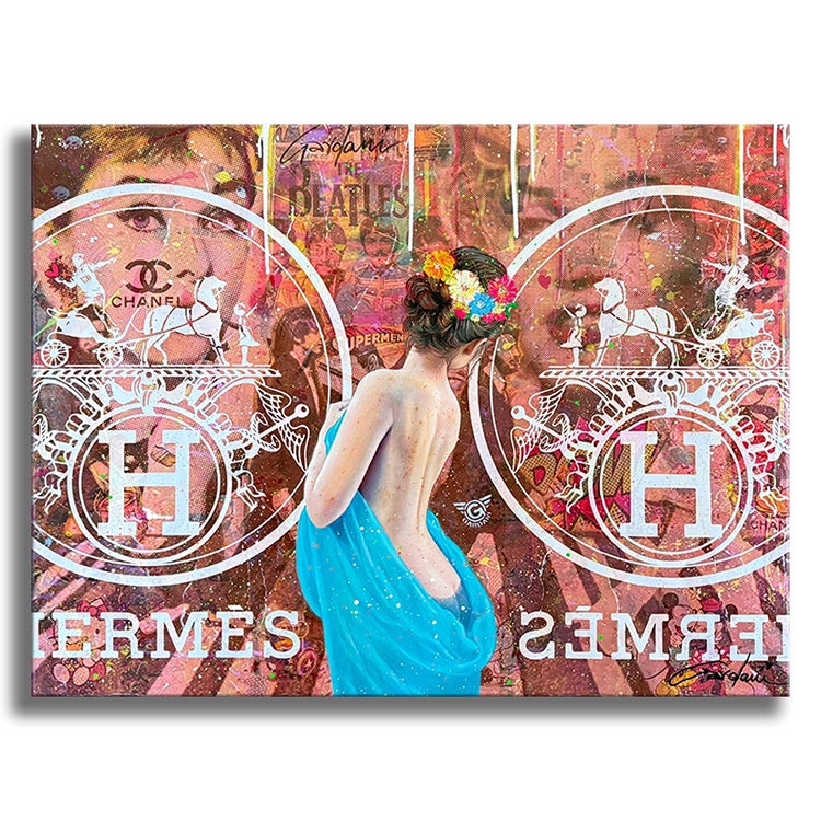 Success Hermes - Original Painting on canvas