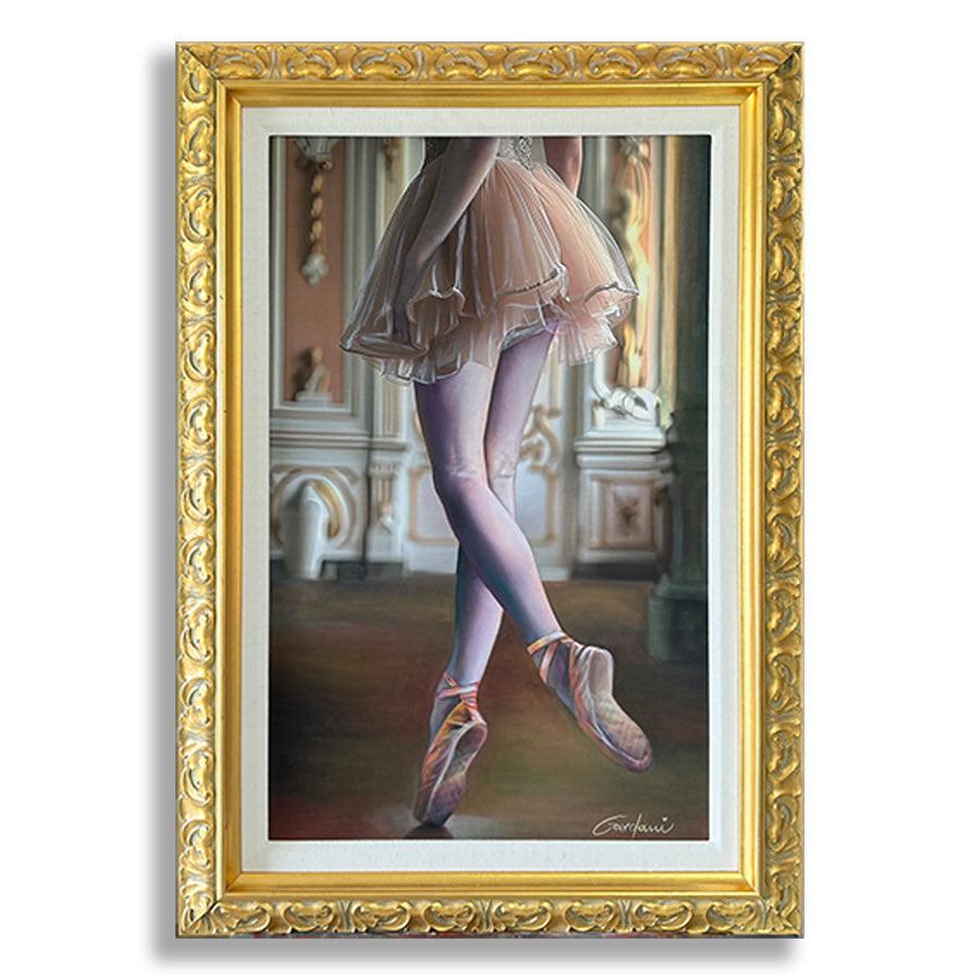 Ballet de lo invisible - Pintura original, arte pop 