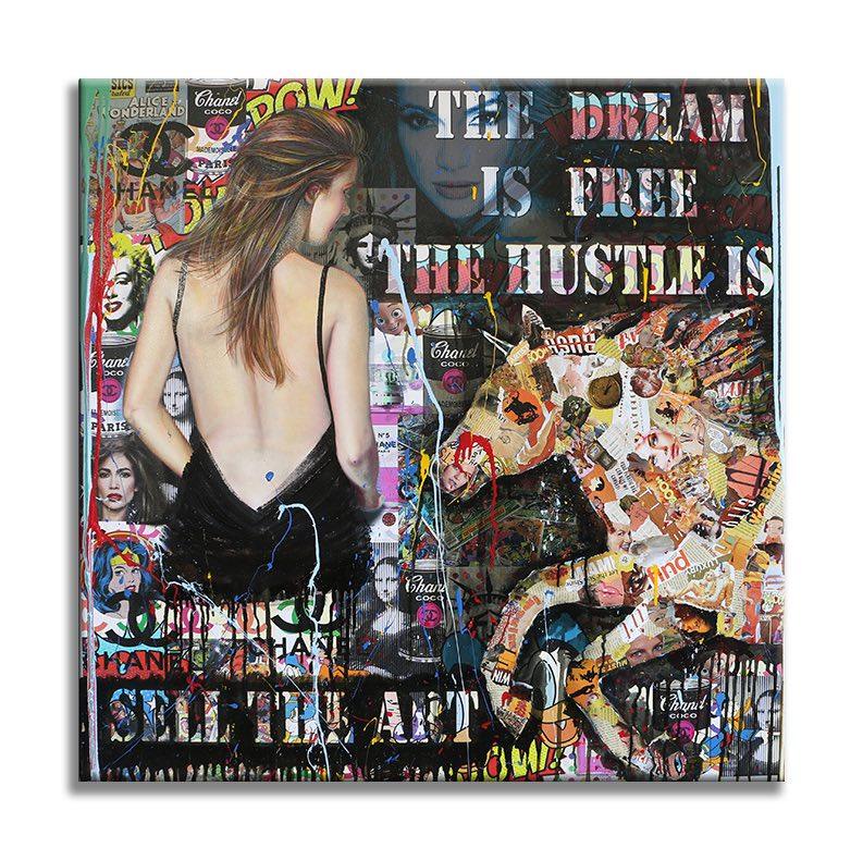 The Dream is Free – Original Painting on Canvas