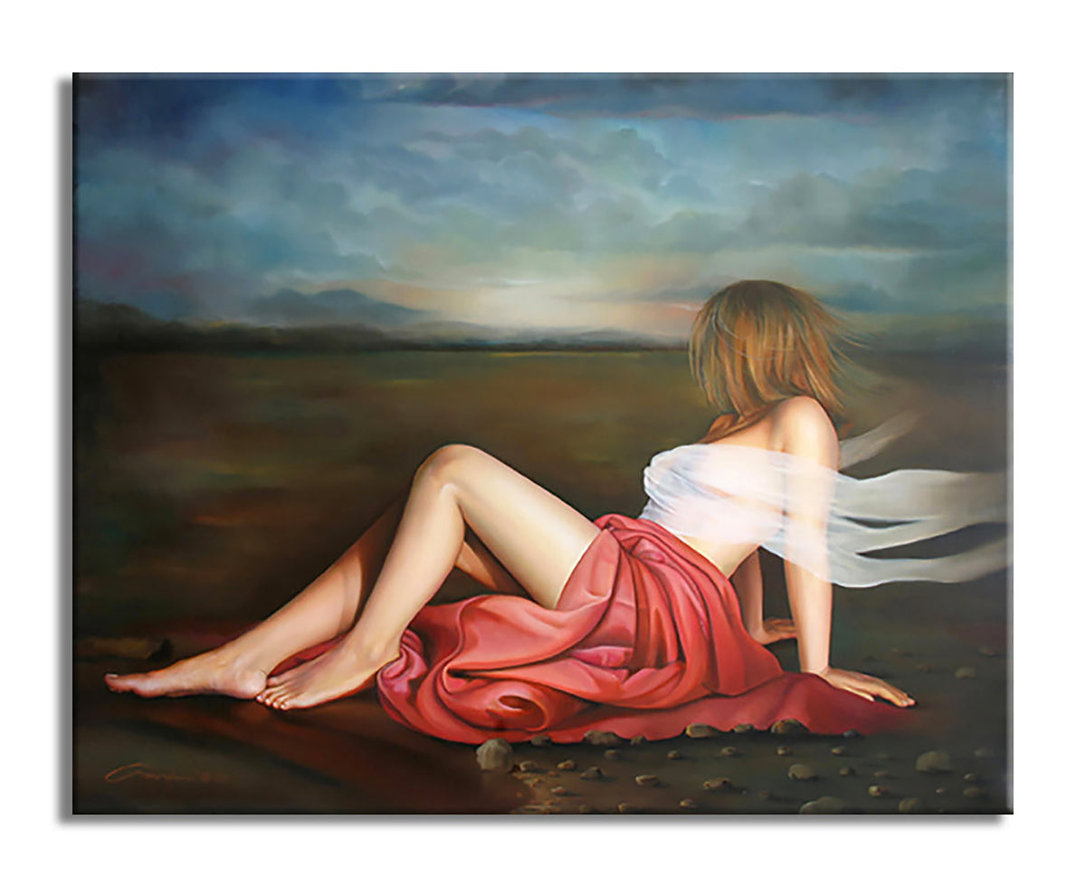 The Girl of the Sea – Original Painting on Canvas