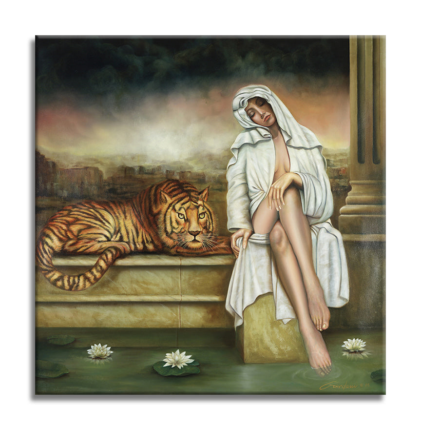 The Lost Guardian – Original Painting on Canvas